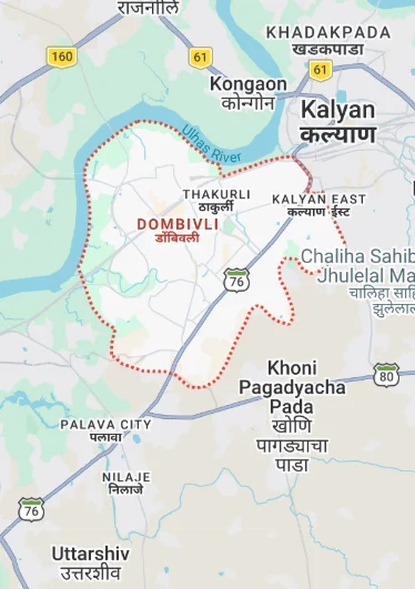 Versatile Valley Dombivali Strategic Location Map
